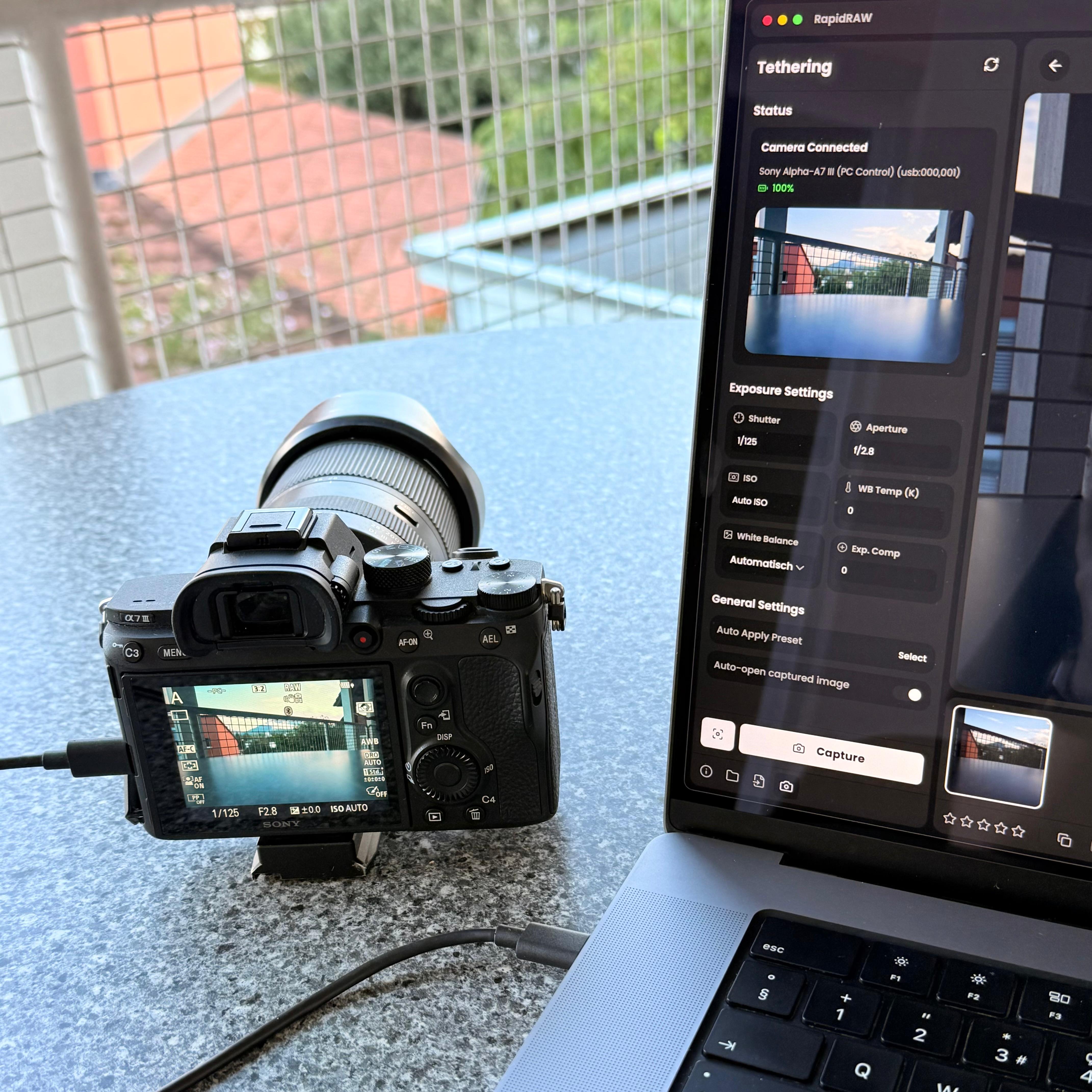 Adding Camera Tethering to RapidRAW